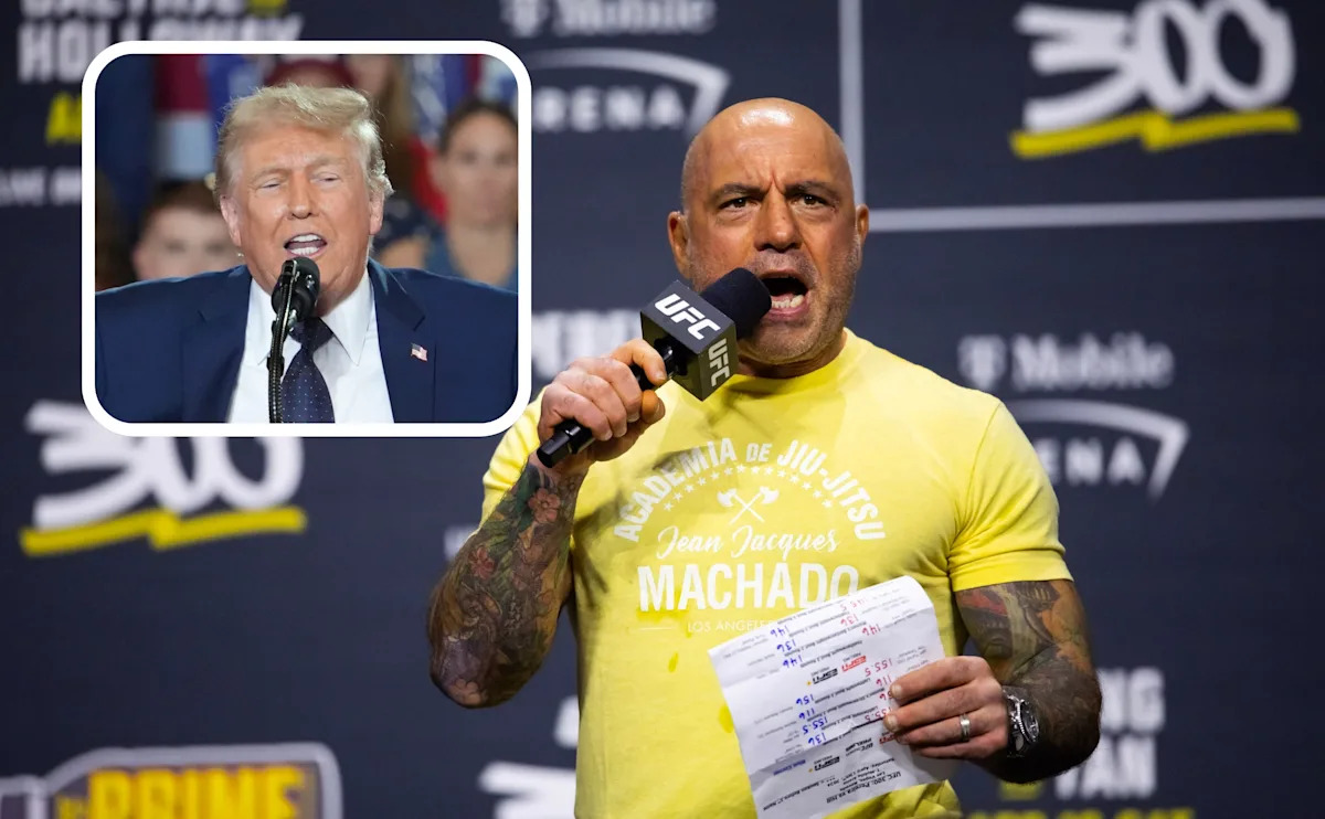 Joe Rogan changes his mind on Donald Trump UFC event
