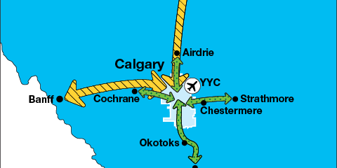 High speed rail aspiration in Alberta passenger rail network plan