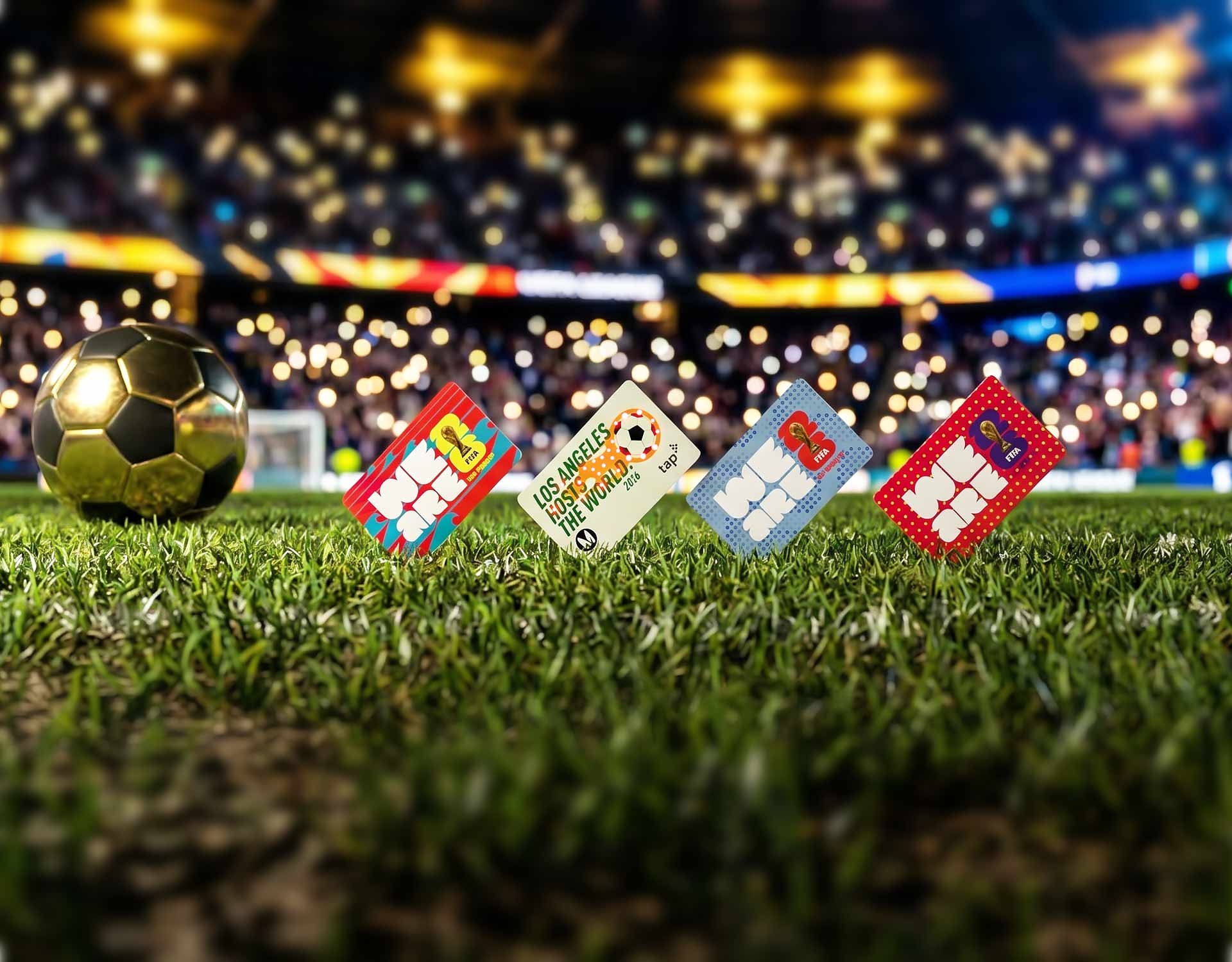 Soccer-themed smart cards produced for World Cup travel