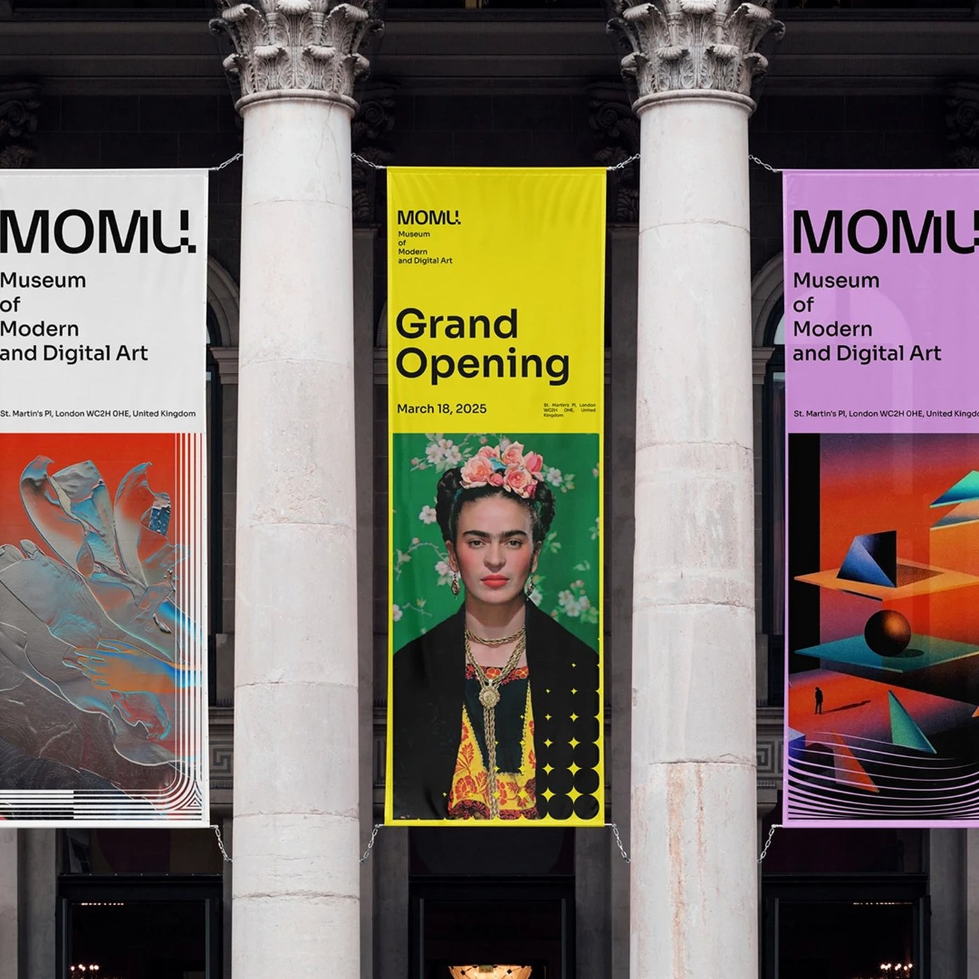 Museum Brand Identity Design: Resonance in Motion for MOMU