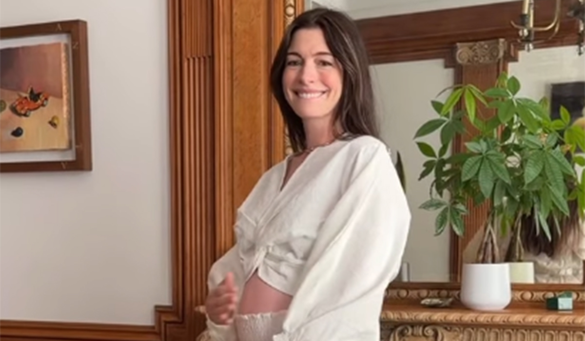 Actress Anne Hathaway has revealed she is expecting her 3rd child with husband Adam Shulman