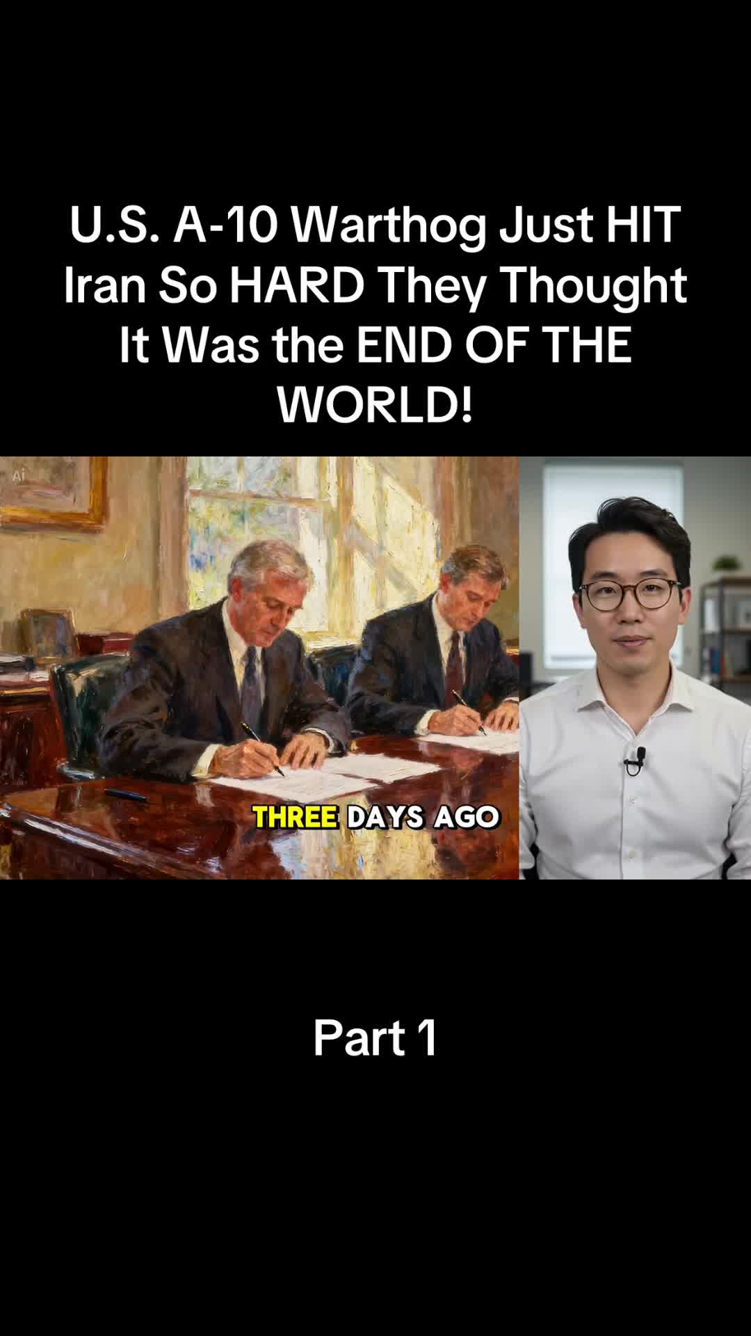 U.S. A-10 Warthog Just HIT Iran So HARD They Thought It Was the END OF THE WORLD!
