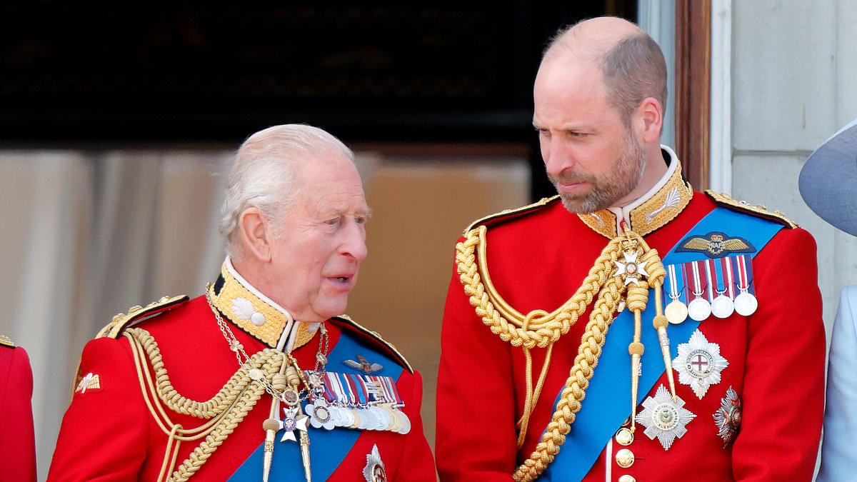 Royal insiders: William's fury at King's olive branch to Harry