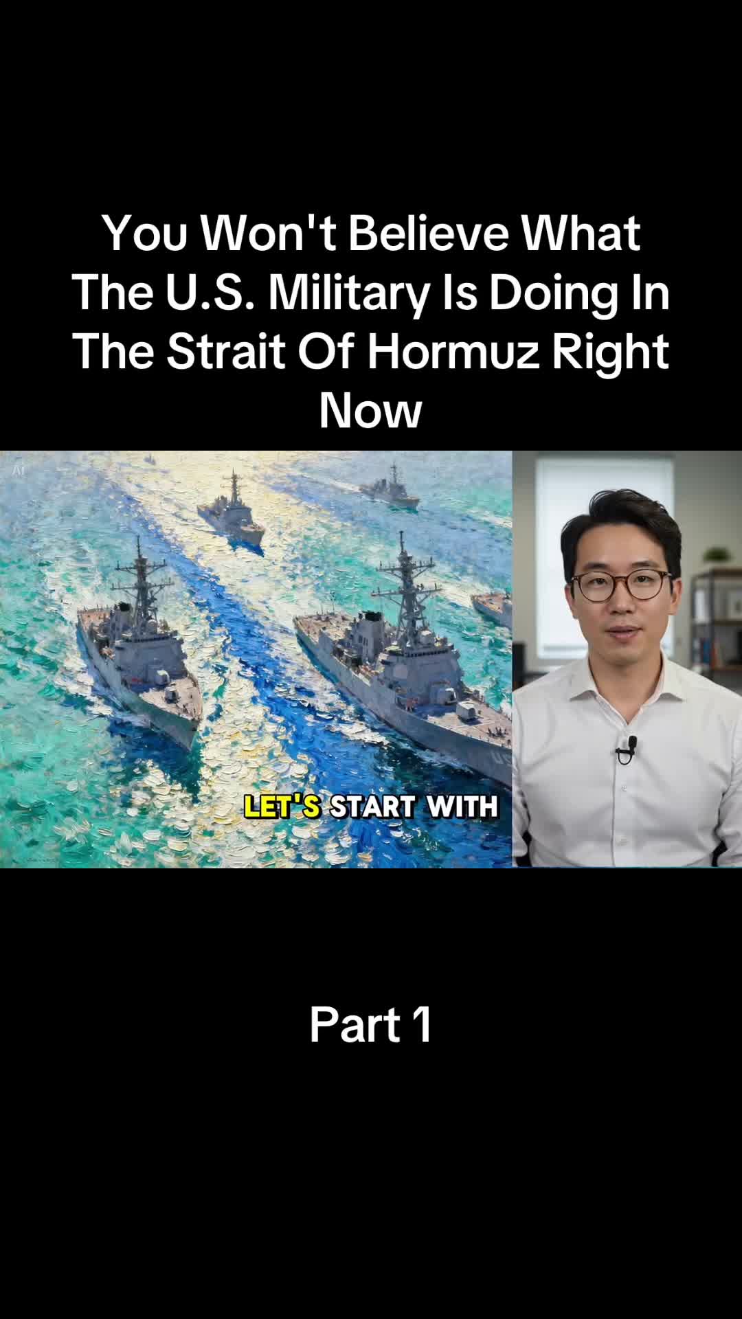 You Won't Believe What The U.S. Military Is Doing In The Strait Of Hormuz Right Now