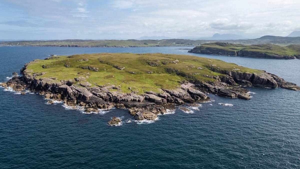 Could this be Britain's ultimate escape? Remote Scottish island on sale for £350,000 - less than a London flat