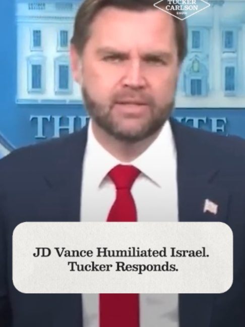 JD Vance’s Viral Clip Sets Israel Straight