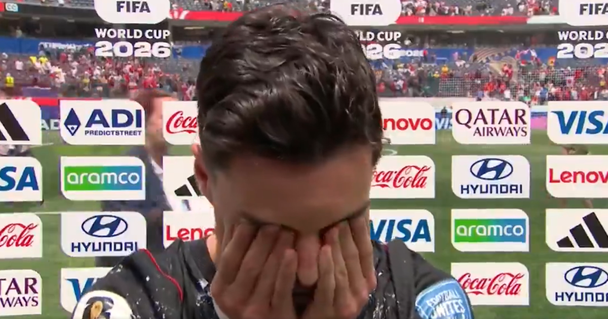 Canada hero Stephen Eustaquio in tears when asked about family tragedy post-match