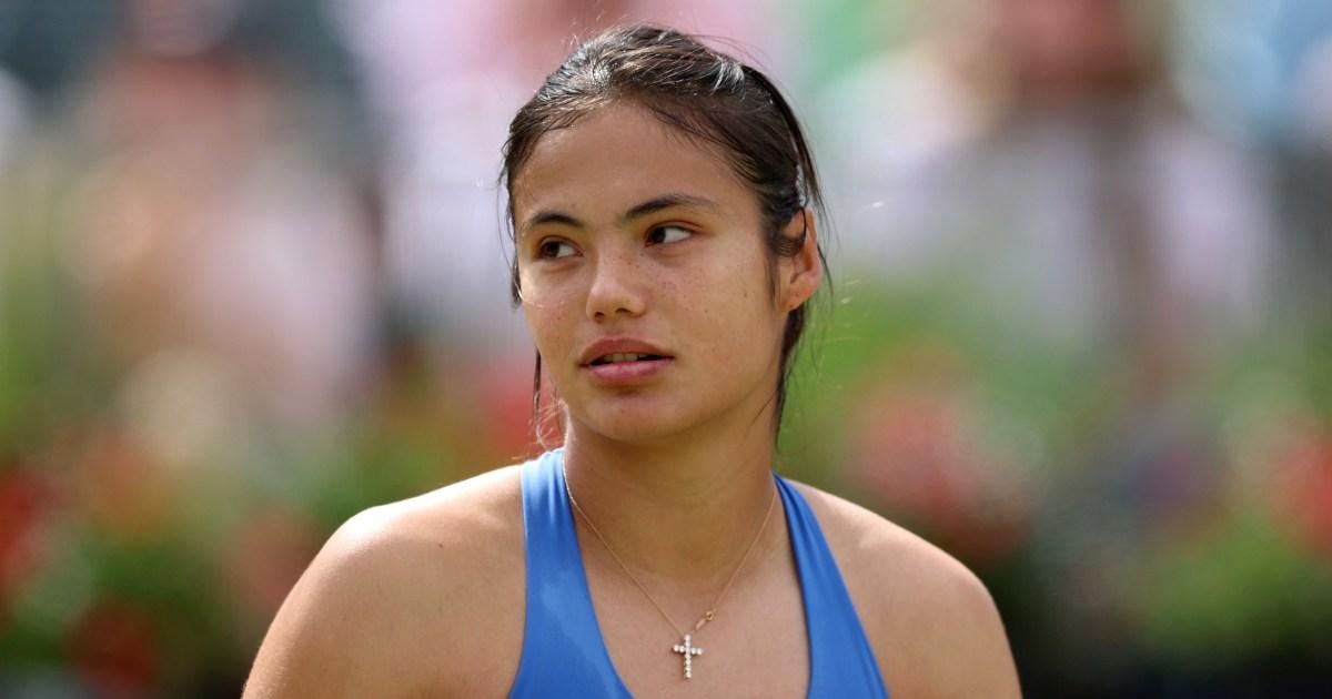Emma Raducanu issues statement on ‘really difficult’ Wimbledon withdrawal