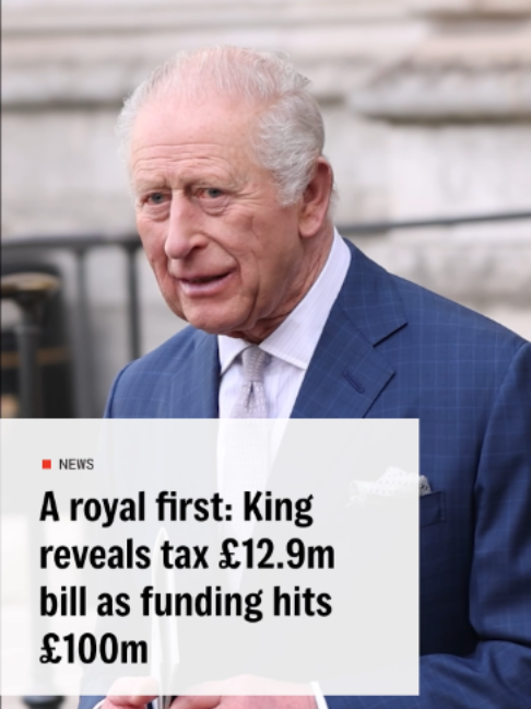 King Charles has made history as the first British monarch to disclose his tax bill, revealing he paid £12.9 million in tax for 2024–25. Meanwhile, royal funding is set to rise to nearly £100 million a year by 2027 to cover costs including historic buildings, security and sustainability projects. #kingcharles #princewilliams #royals #tax