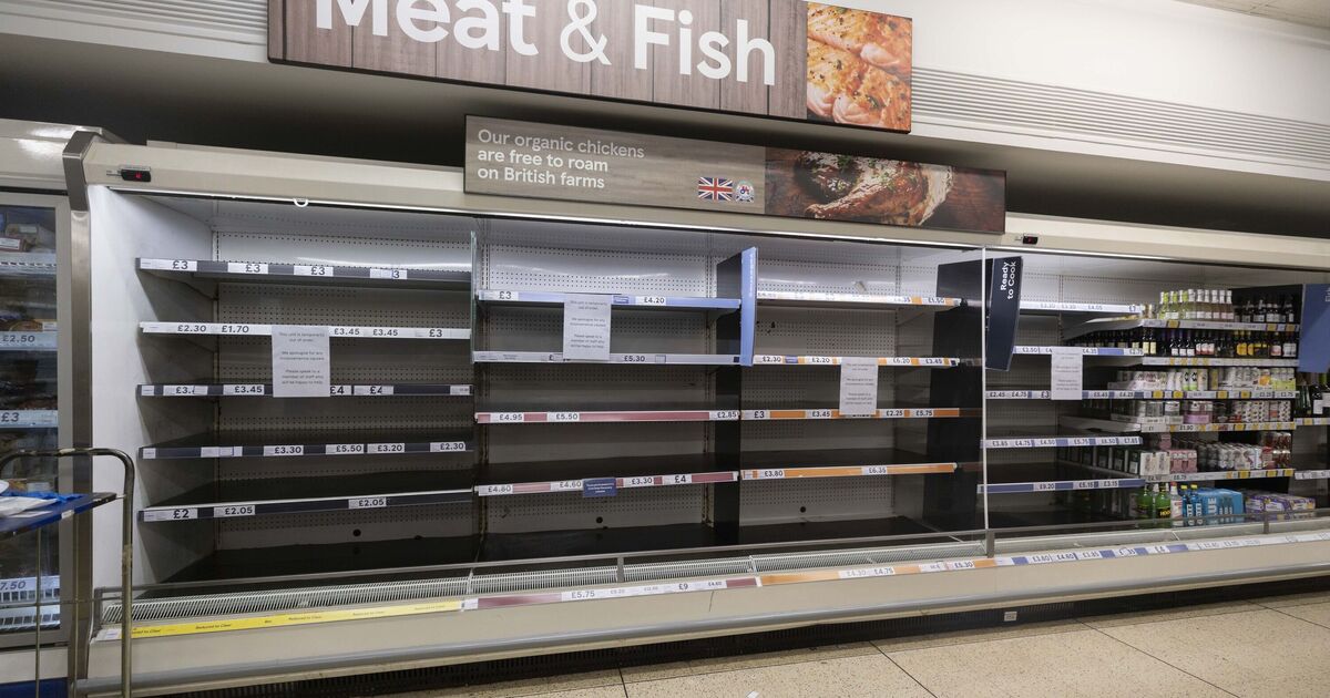 UK chicken shortage warning after heatwave sparks food supply chaos