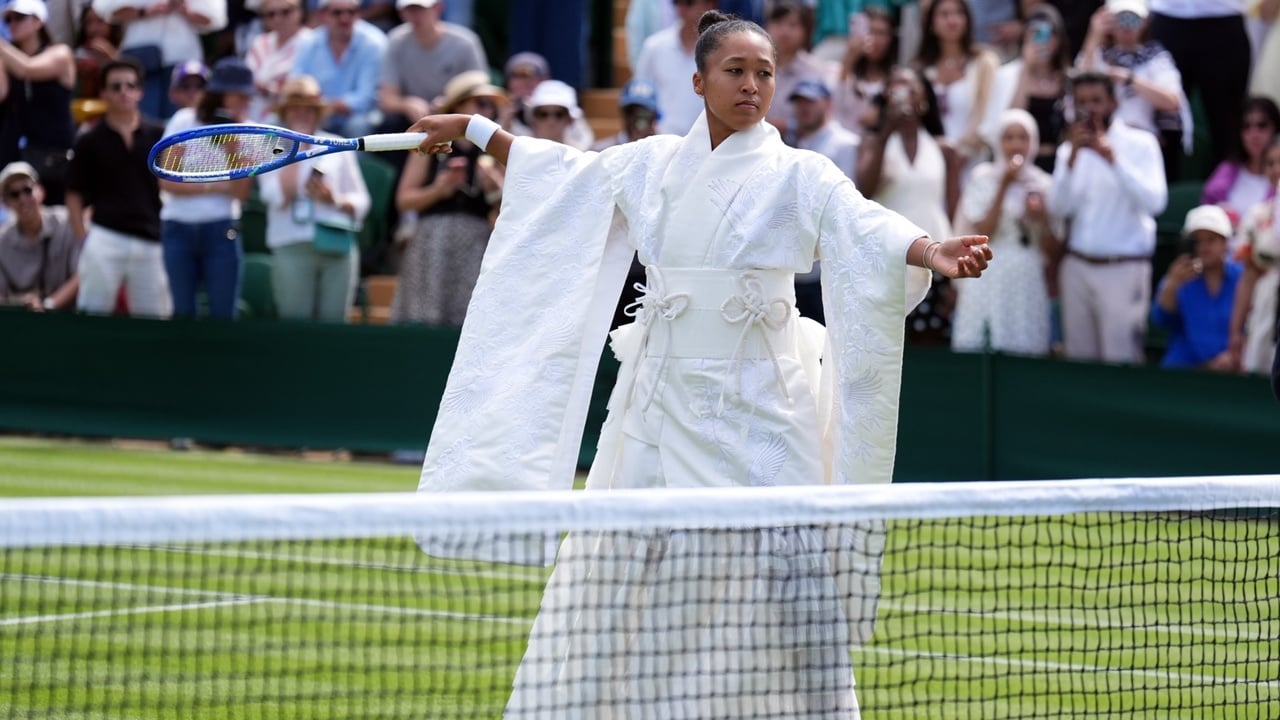 Naomi Osaka Turned Heads at Wimbledon in the Most Elegant Kimono-Inspired Outfit