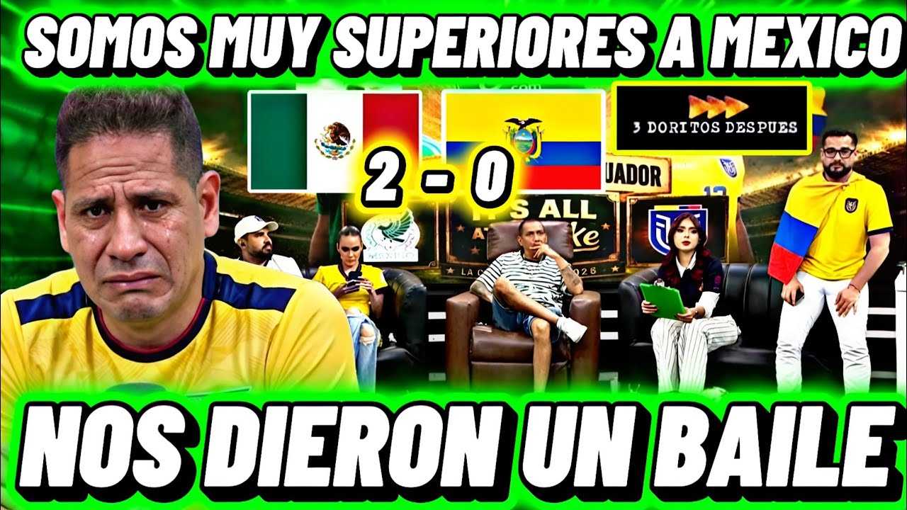 3 DORITOS DESPUÉS DE PRENSA ECUATORIANA SE CREIAN SUPERIORES A MEXICO MEXICO 🇲🇽 3