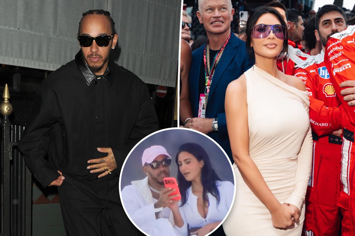 'Happier man' Lewis Hamilton gushes over girlfriend Kim Kardashian ahead of British Grand Prix