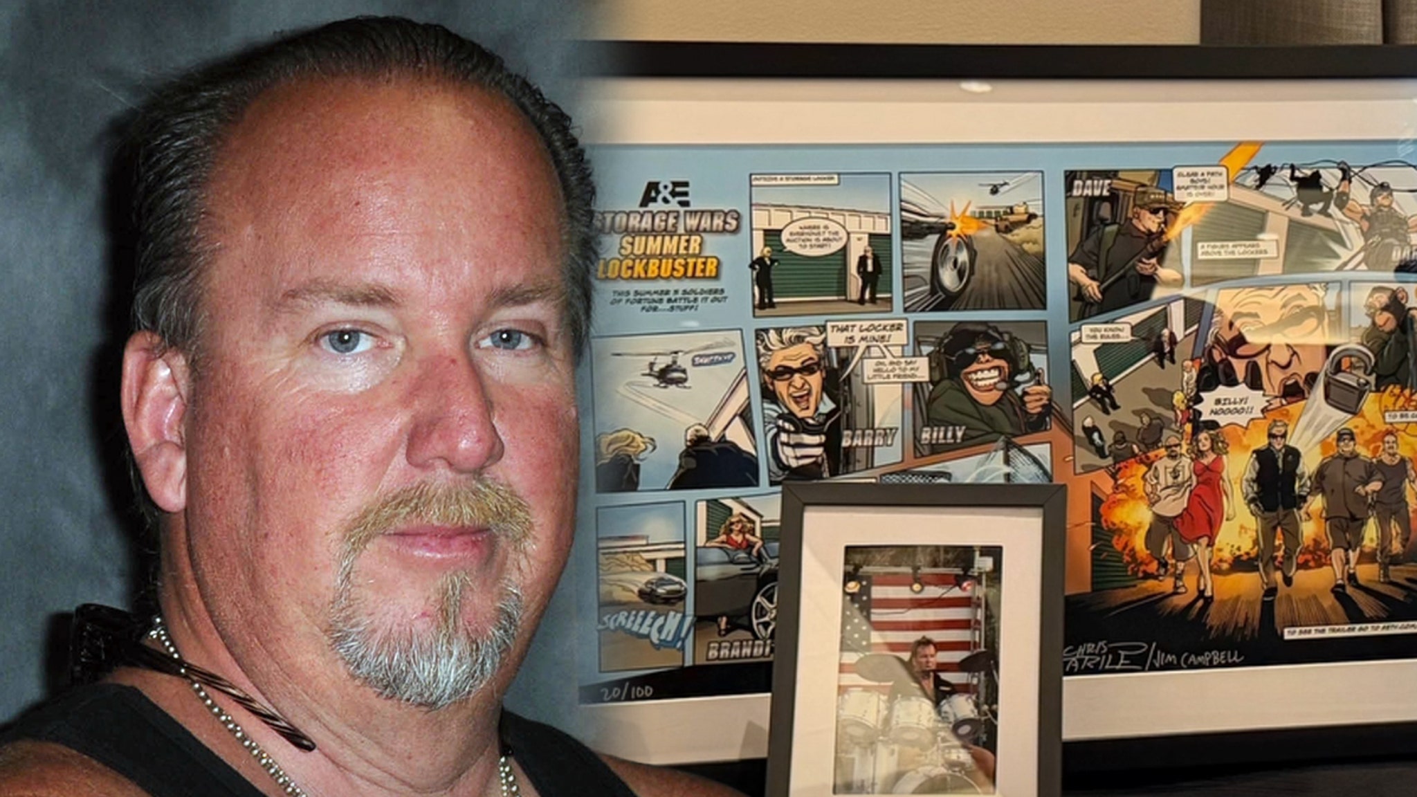 'Storage Wars' Star Dave Hester Shares Photos From Darrell Sheets' Celebration of Life