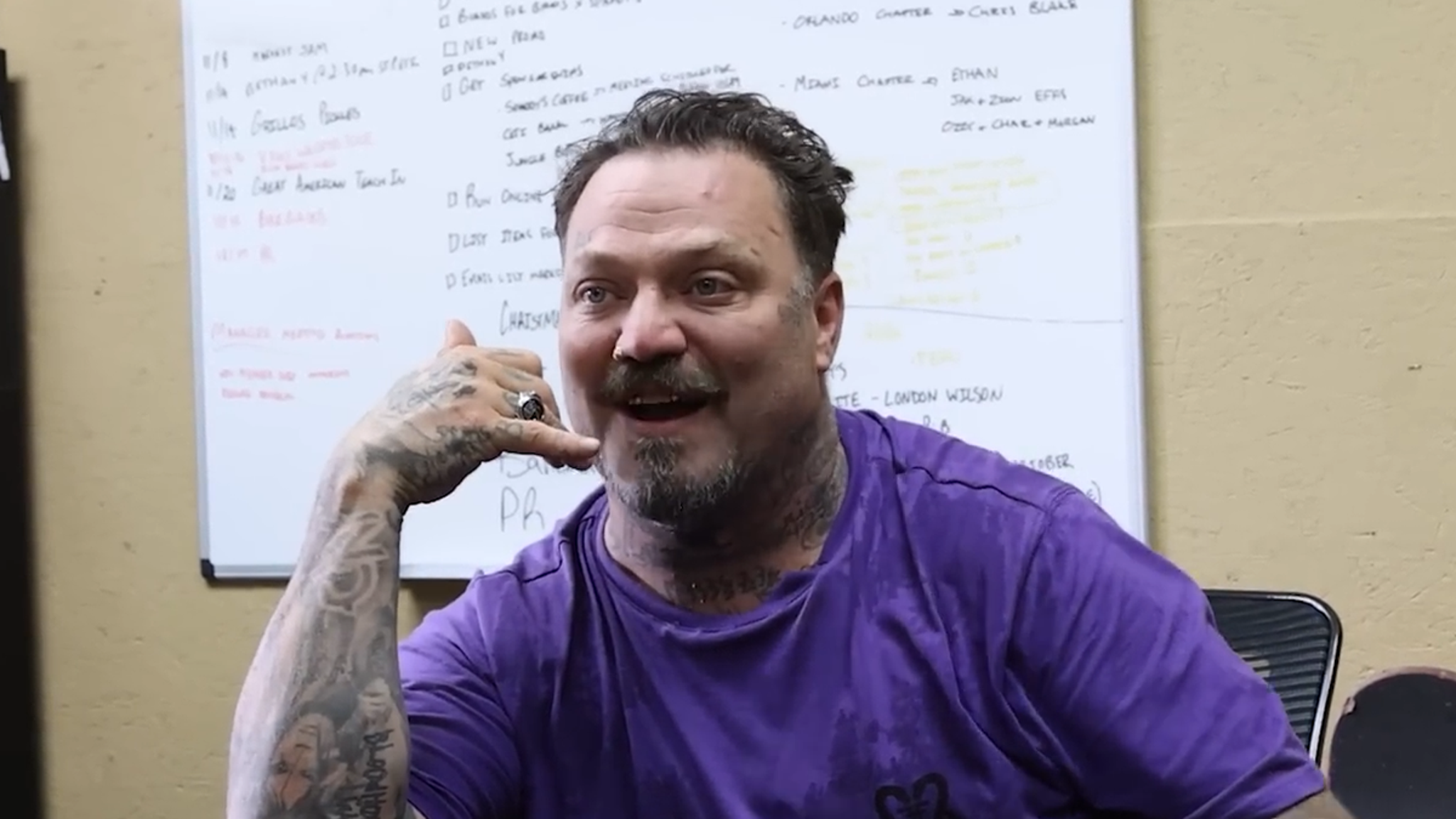 Bam Margera Recalls Jennifer Aniston's Reaction To Brad Pitt 'Jackass' Stunt