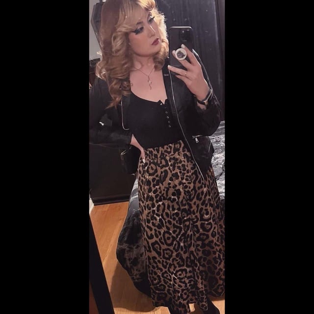 A little throwback, I loved this outfit 🖤🐆