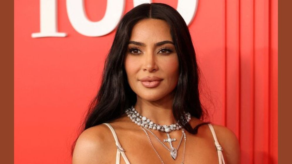 Kim Kardashian stuns as she models for SKIMS’ new micro swimwear collection