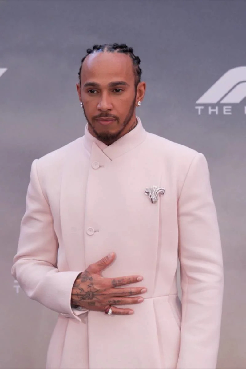 Lewis Hamilton Gets Playful About Kim Kardashian Romance Rumors