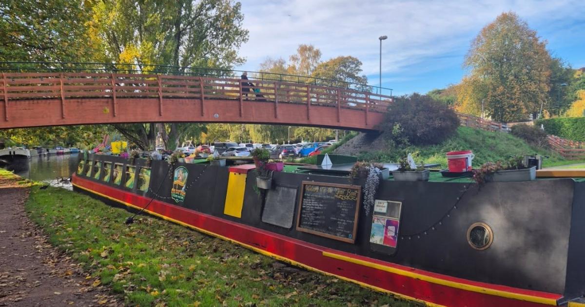 Mum cooking Caribbean food on barge coming to Watford