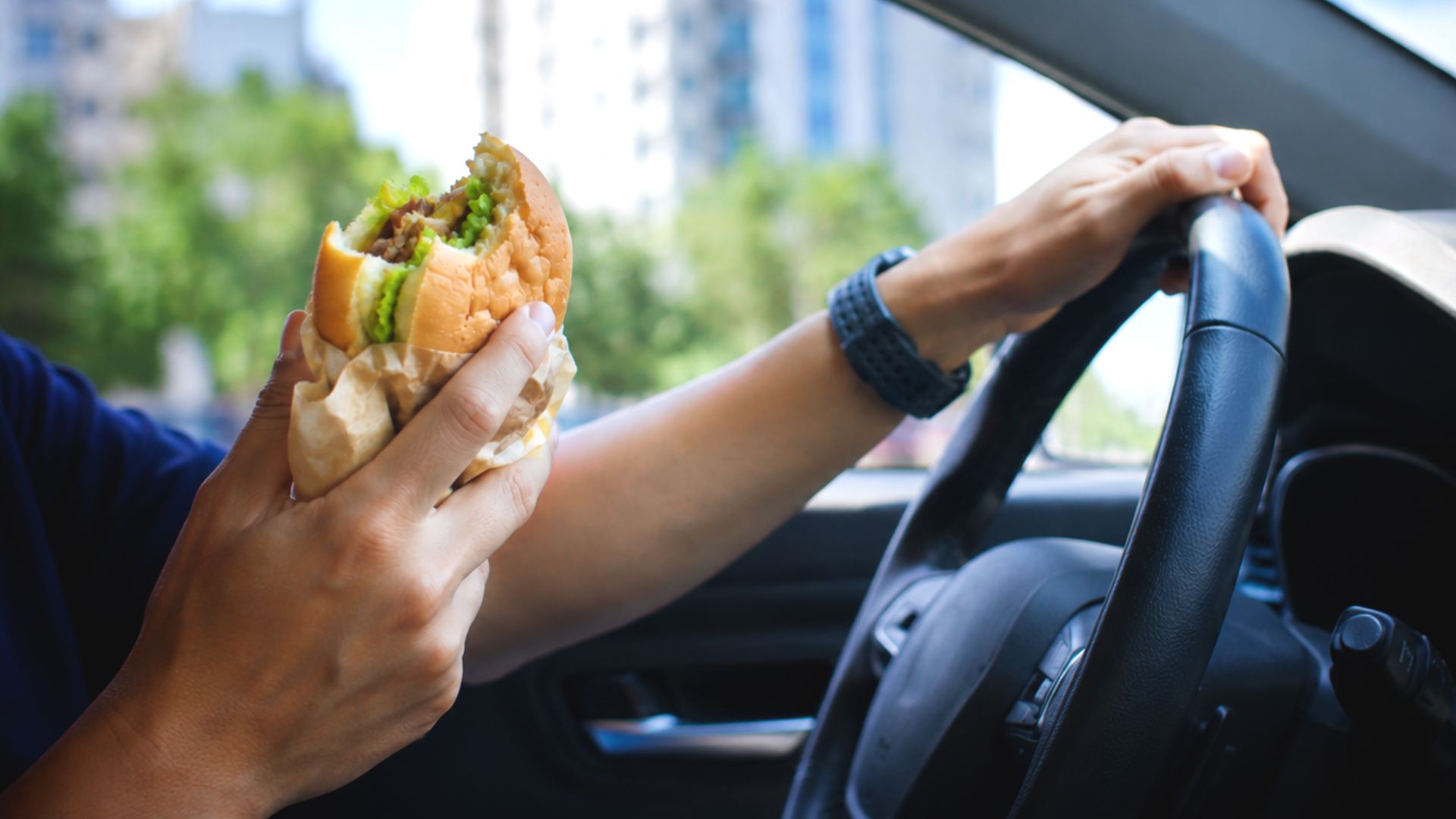 MHA: Eating, drinking and smoking while driving becomes an offence if they lead to an accident in Singapore