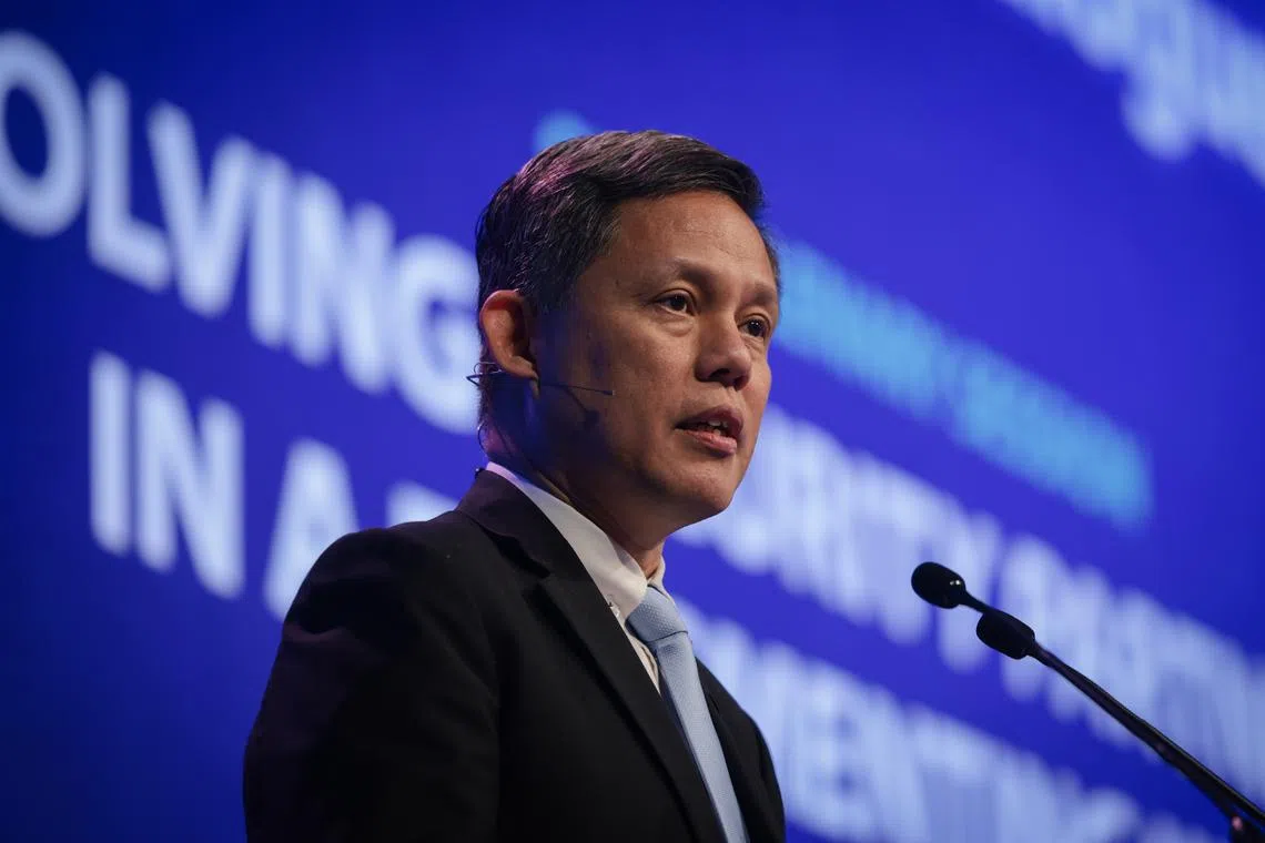 Defence Minister Chan Chun Sing to make working visit to Jakarta from July 14 to 15
