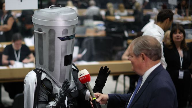 Shrewd Clacton voter suspects Count Binface may be a fictional character