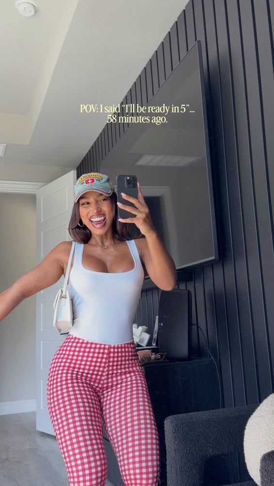 POV: I said “I’ll be ready in 5”… 58 minutes ago 🙈🤭