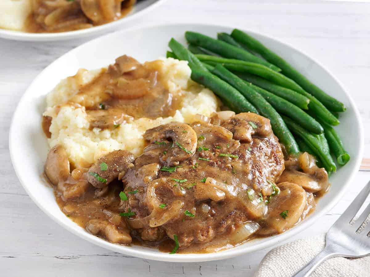 Salisbury Steak with Mushroom Gravy