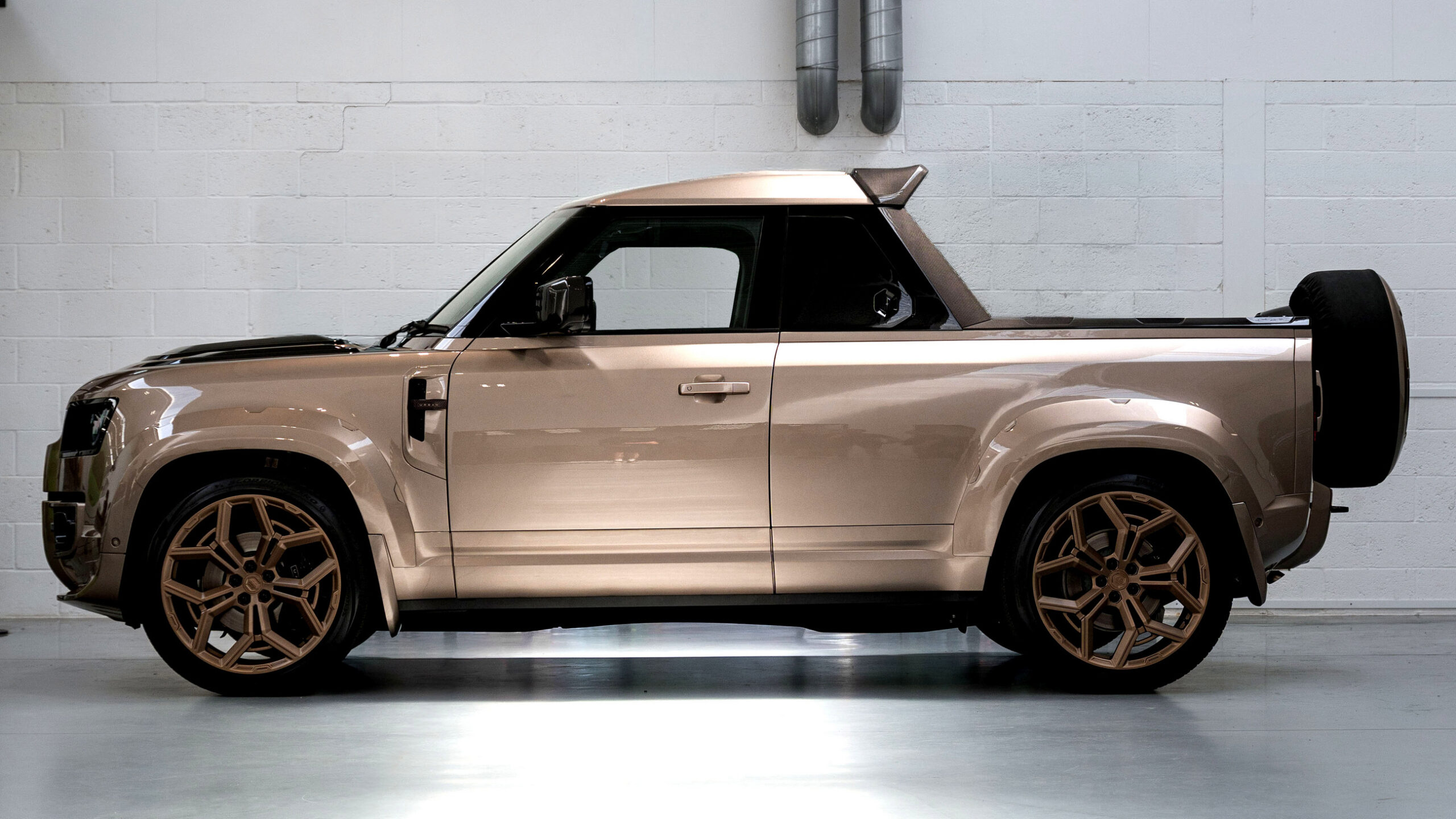 Land Rover Won’t Make A Defender Pickup, So This Shop Did It In Carbon