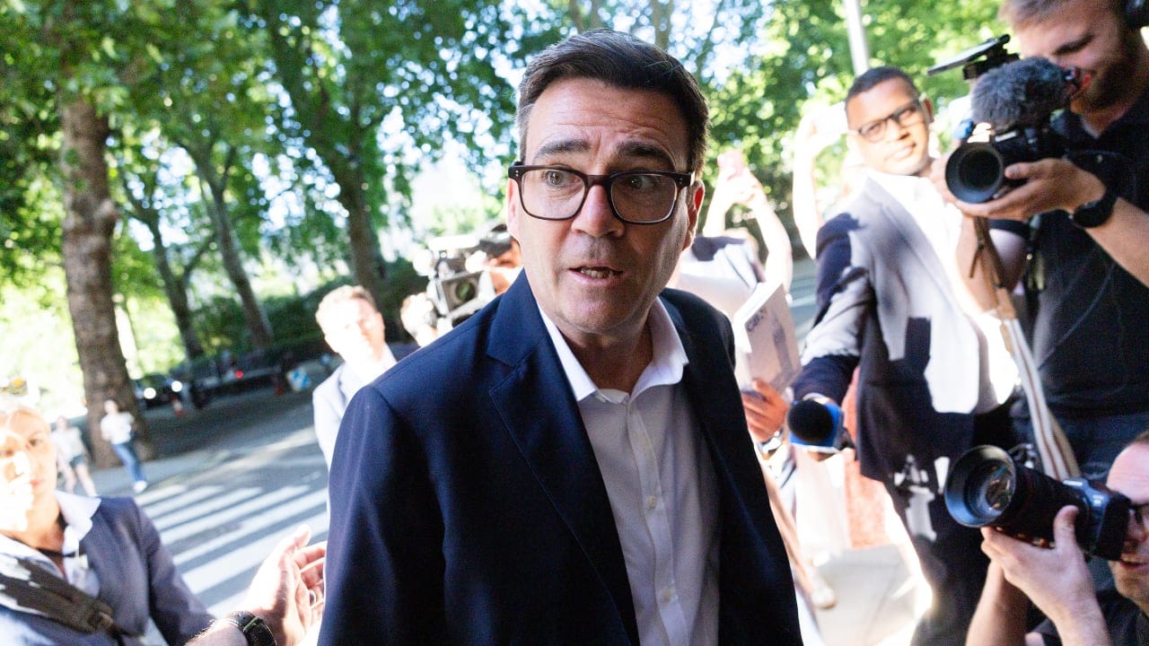 UK Jewish groups express concern as the likely next PM Andy Burnham criticizes Israel over Gaza
