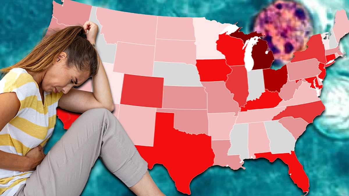 Horrifying map reveals massive true scale of 'explosive diarrhea' parasite outbreak: Daily Mail investigation exposes official figures as wrong by THOUSANDS... see accurate cases in your state, as doctors warn of only way to kill bug