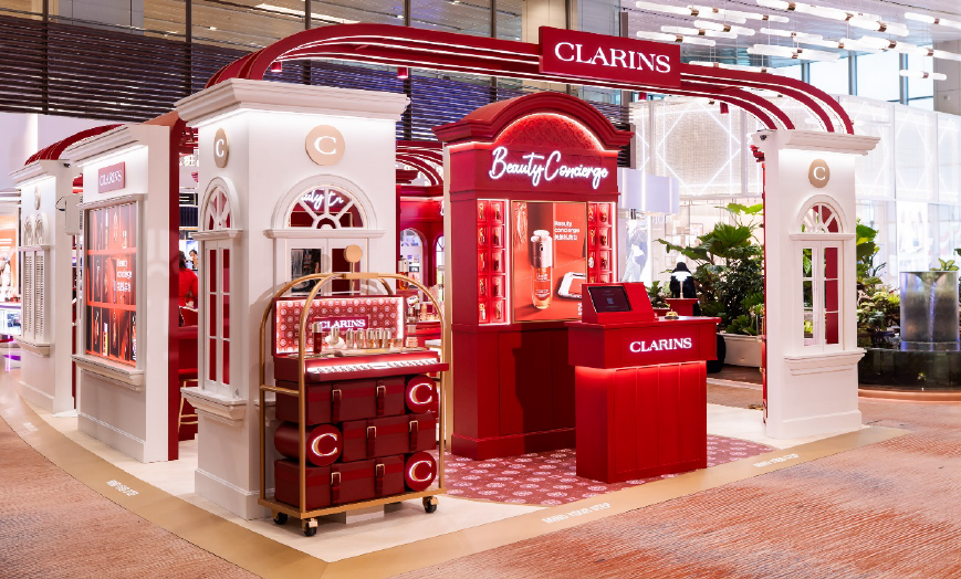 Clarins Debuts Changi First Beauty Concierge Experience at Singapore Changi Airport