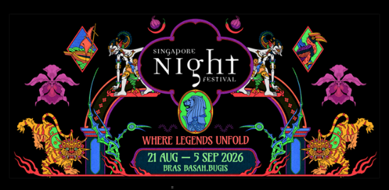 Singapore Night Festival 2026 Brings Myths and Legends to Life Across Bras Basah Bugis