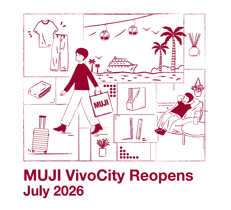 MUJI VivoCity Reopens on 17 July with Bigger Fashion Spaces and a Refreshed Shopping Experience