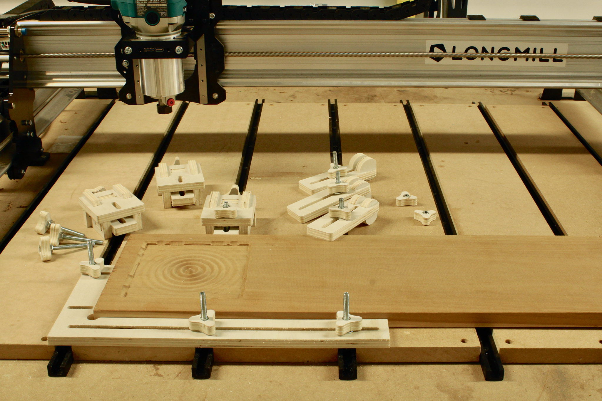 Easy DIY CNC Workholding Clamps