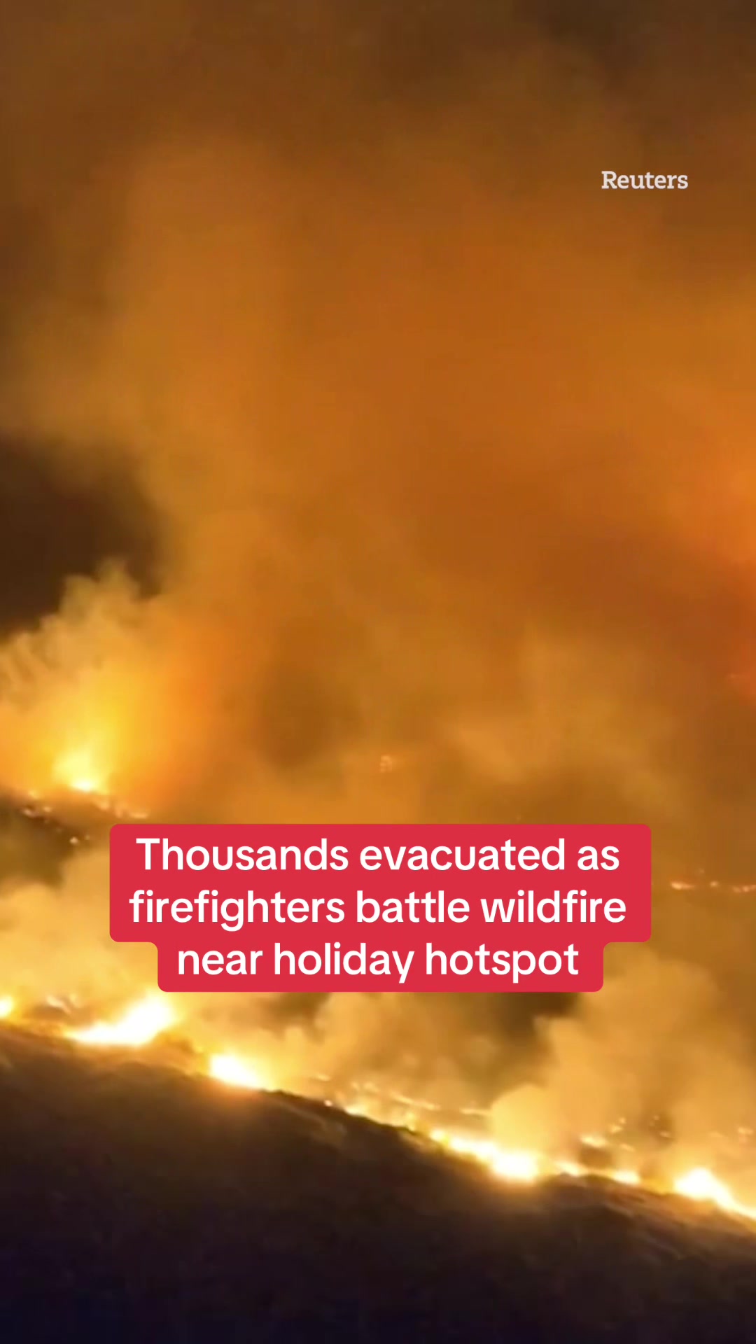 A massive wildfire has burned down 30,000 acres of land near a Spanish “hidden gem” holiday spot as more than a thousand people have been forced to flee their homes. Read the full story above. #wildfire #spain #holiday