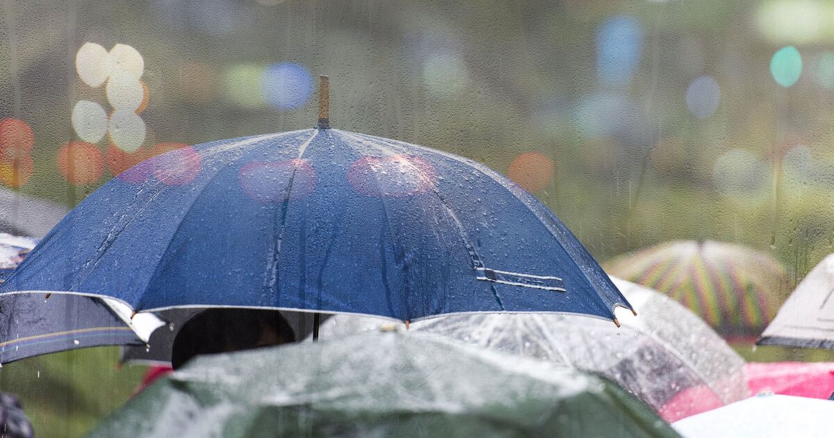 Met Office names 20 areas facing rain on Monday - full list