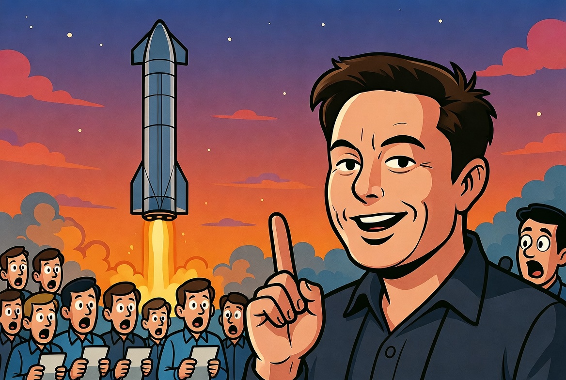 Elon Musk sends first warning to SpaceX short sellers
