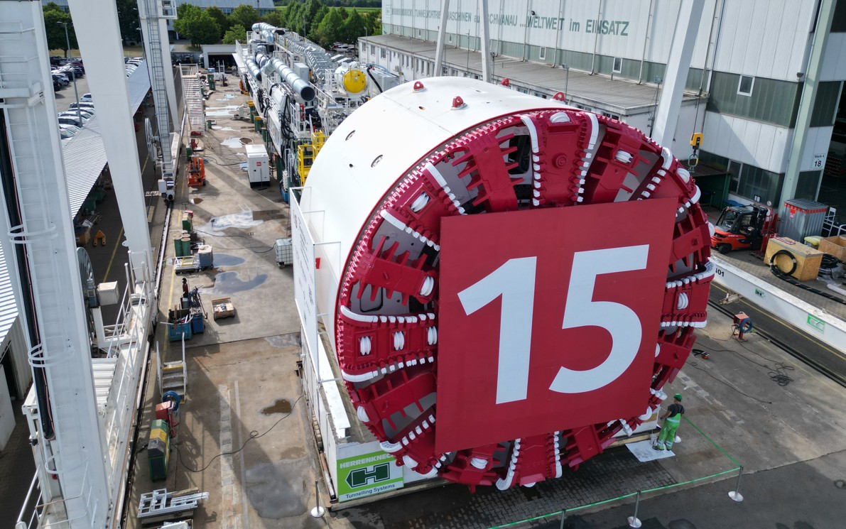 TBMs delivered for Grand Paris Express Line 15 East