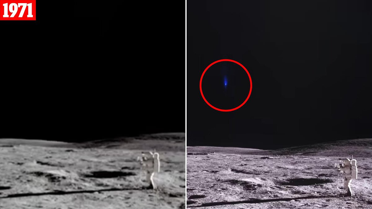 NASA whistleblowers claim 'alien presence' is hidden in altered moon photos