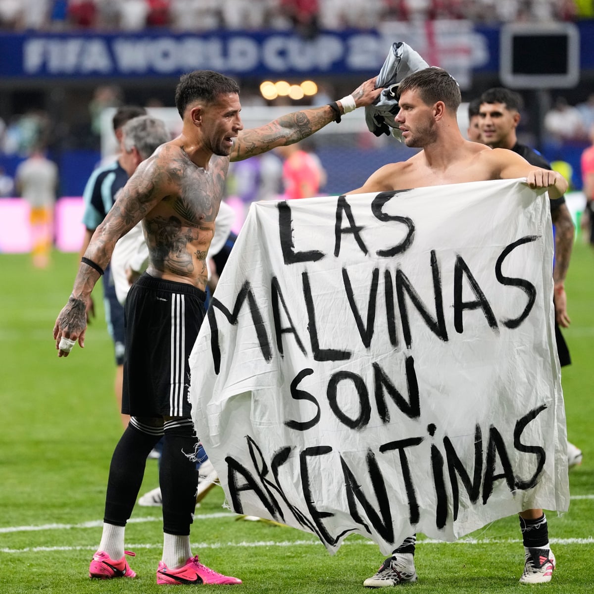 Falkland Islands bowler criticises ‘disappointing’ Argentina World Cup banner