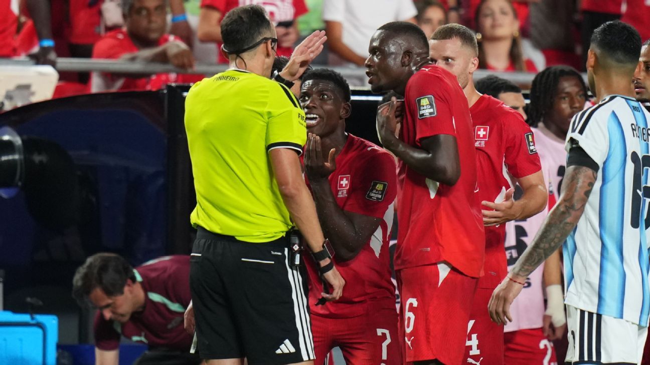 IFAB: VAR process of Embolo's red card wrong