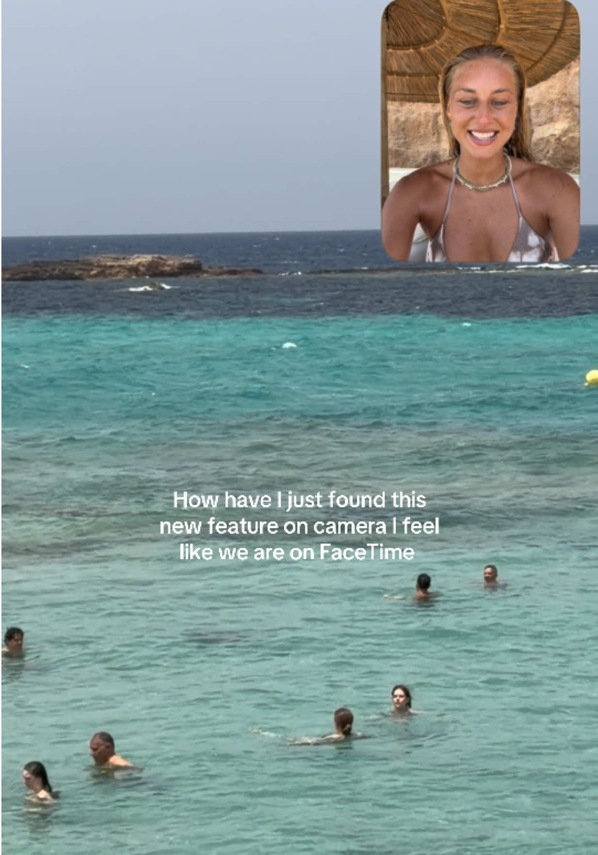 I had too much fun with this feature #fyp #newiphone #summer