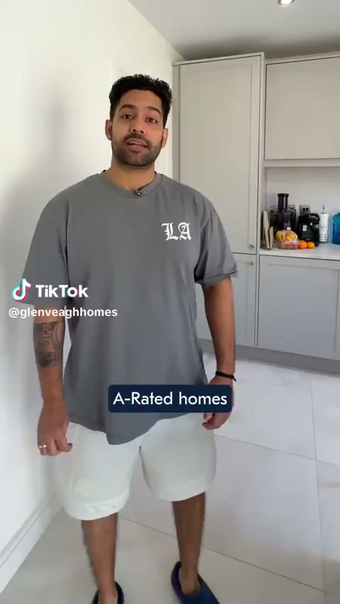 Indian man shows off his newly bought Irish house, acquired with a new build housing scheme. Do you think only Irish nat...