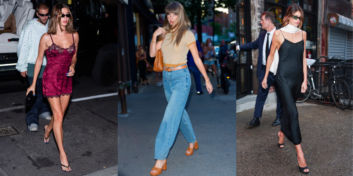 Easy Date Night Outfits I’m Stealing From Taylor Swift, Hailey Bieber, Kaia Gerber, and More