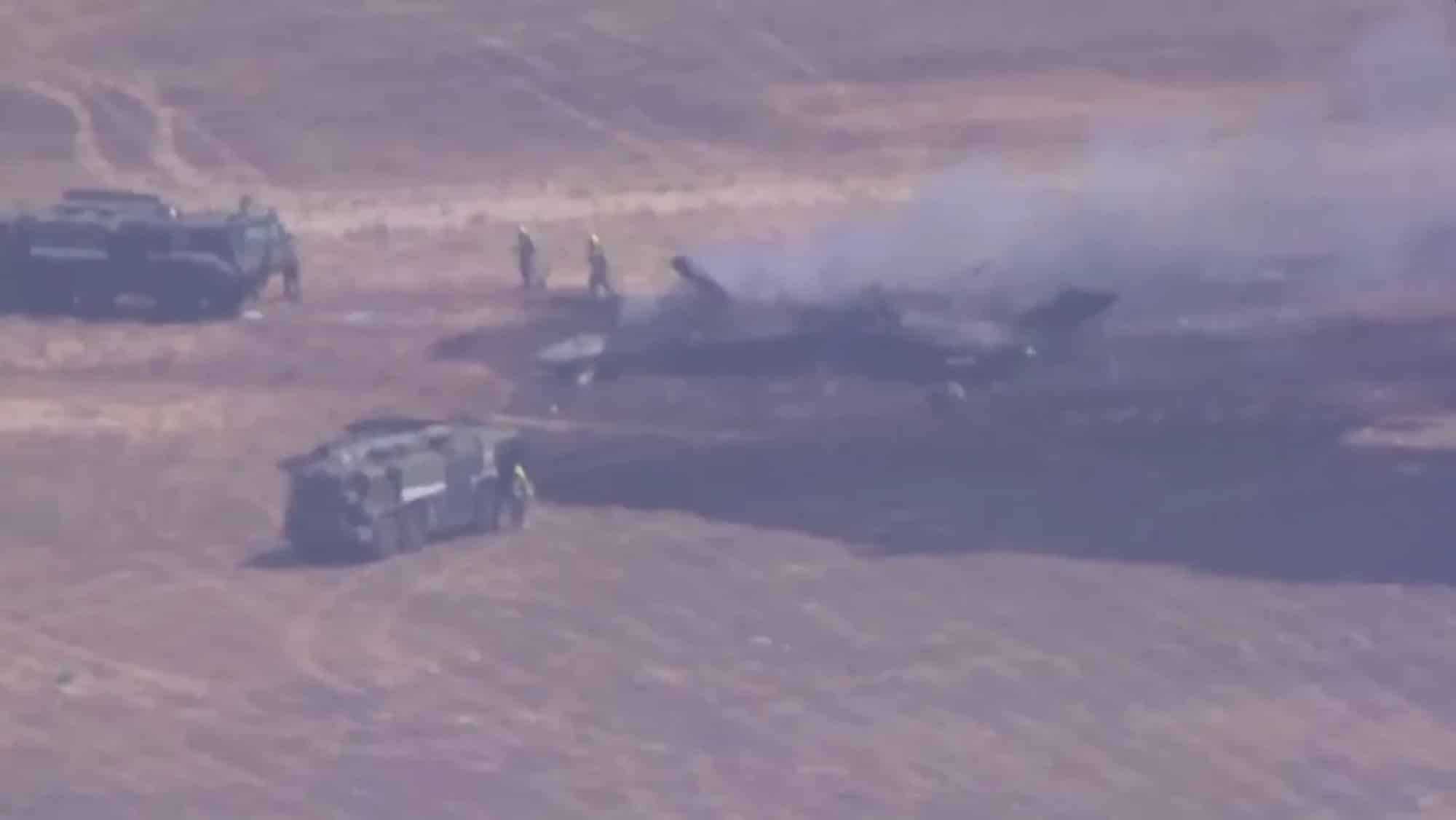 U.S. Marine Corps F-35B Crashes at MCAS Miramar