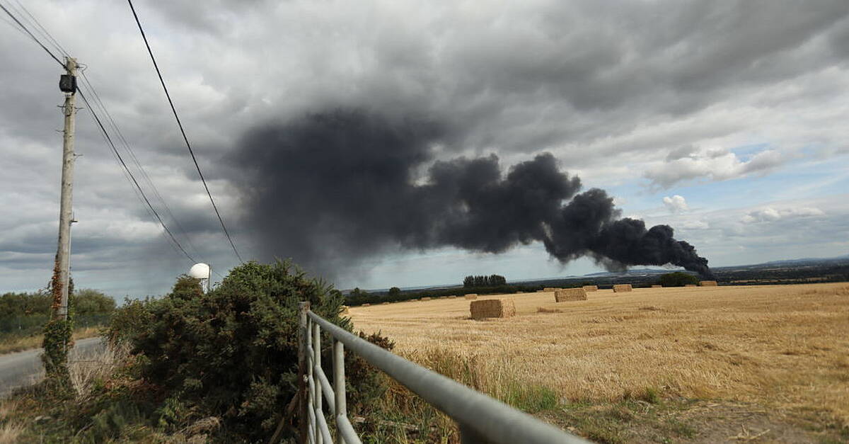 Major fire breaks out at north Dublin scrapyard