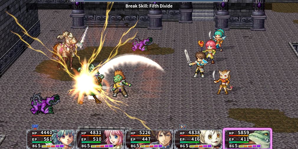 Alphadia F offers classic JRPG and a massive fantasy world to explore