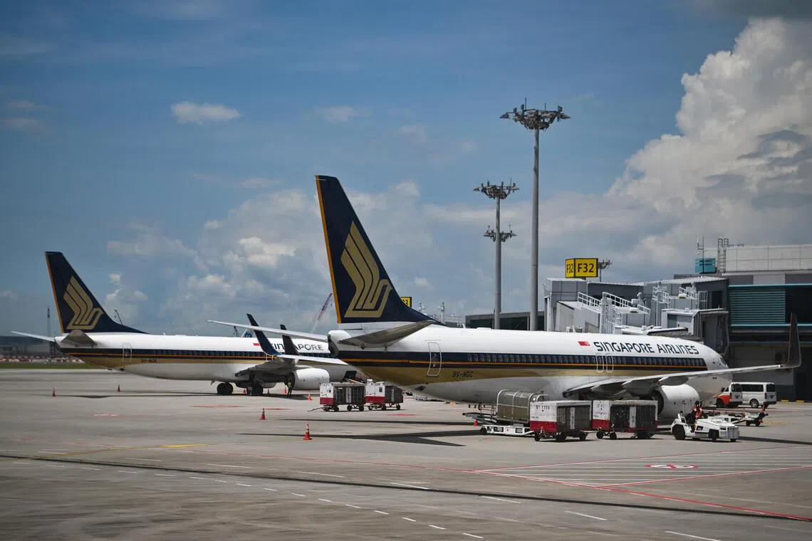 SIA flights among more than 20 between Singapore and Shanghai cancelled due to Typhoon Dolphin