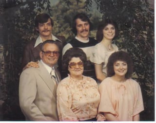 My Dad and his family 1979